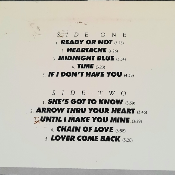 Lou Gramm- Ready or Not, Vinyl LP 1987 - Picture 5 of 8